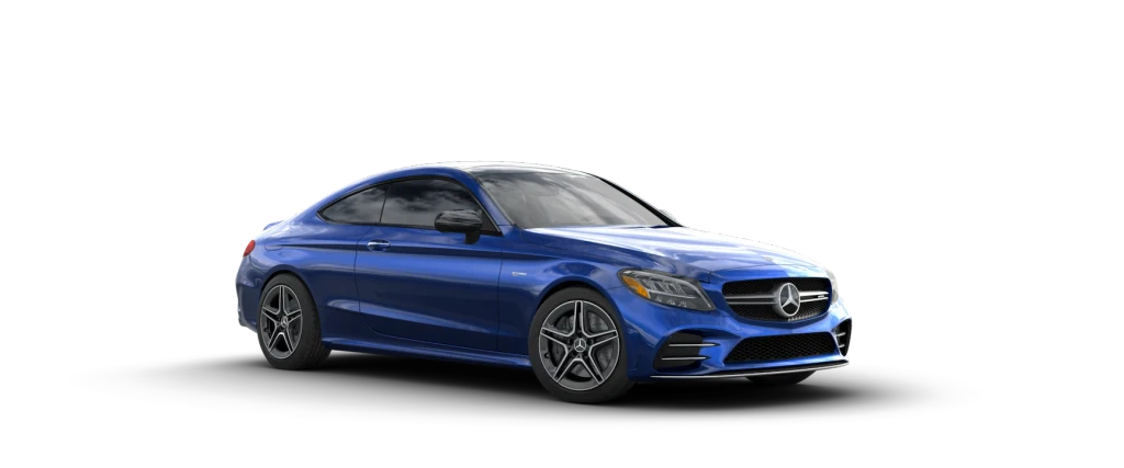 Blue Mercedes