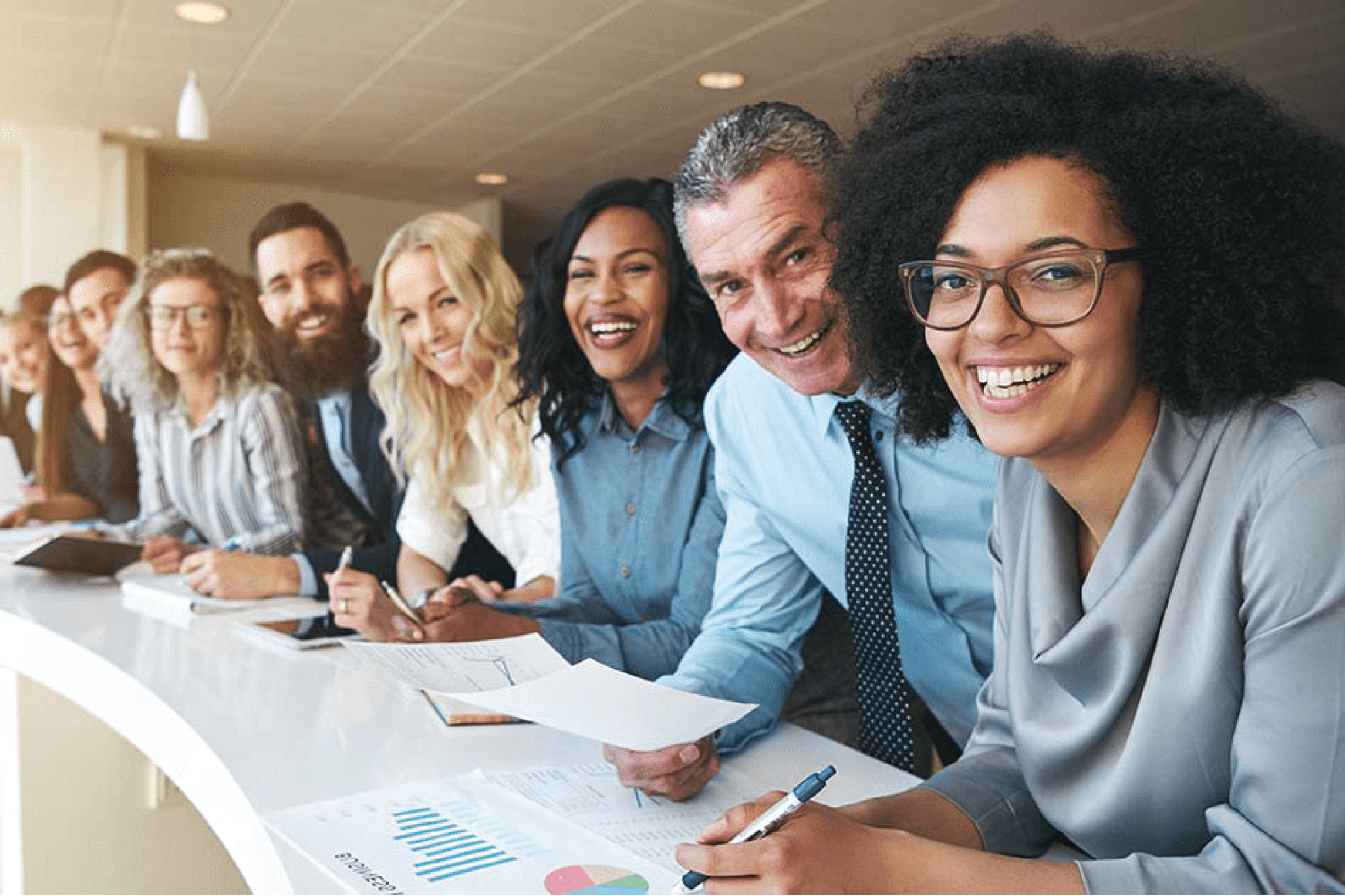 Dynamic picture of a cyclist riding downhill