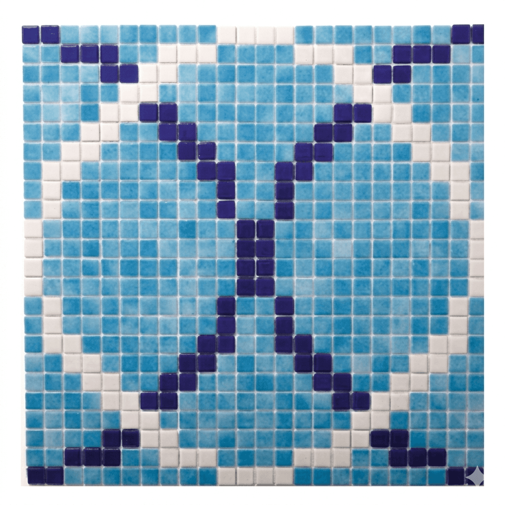 ELIT MOSAIC R-10 RING FLOOR SEA