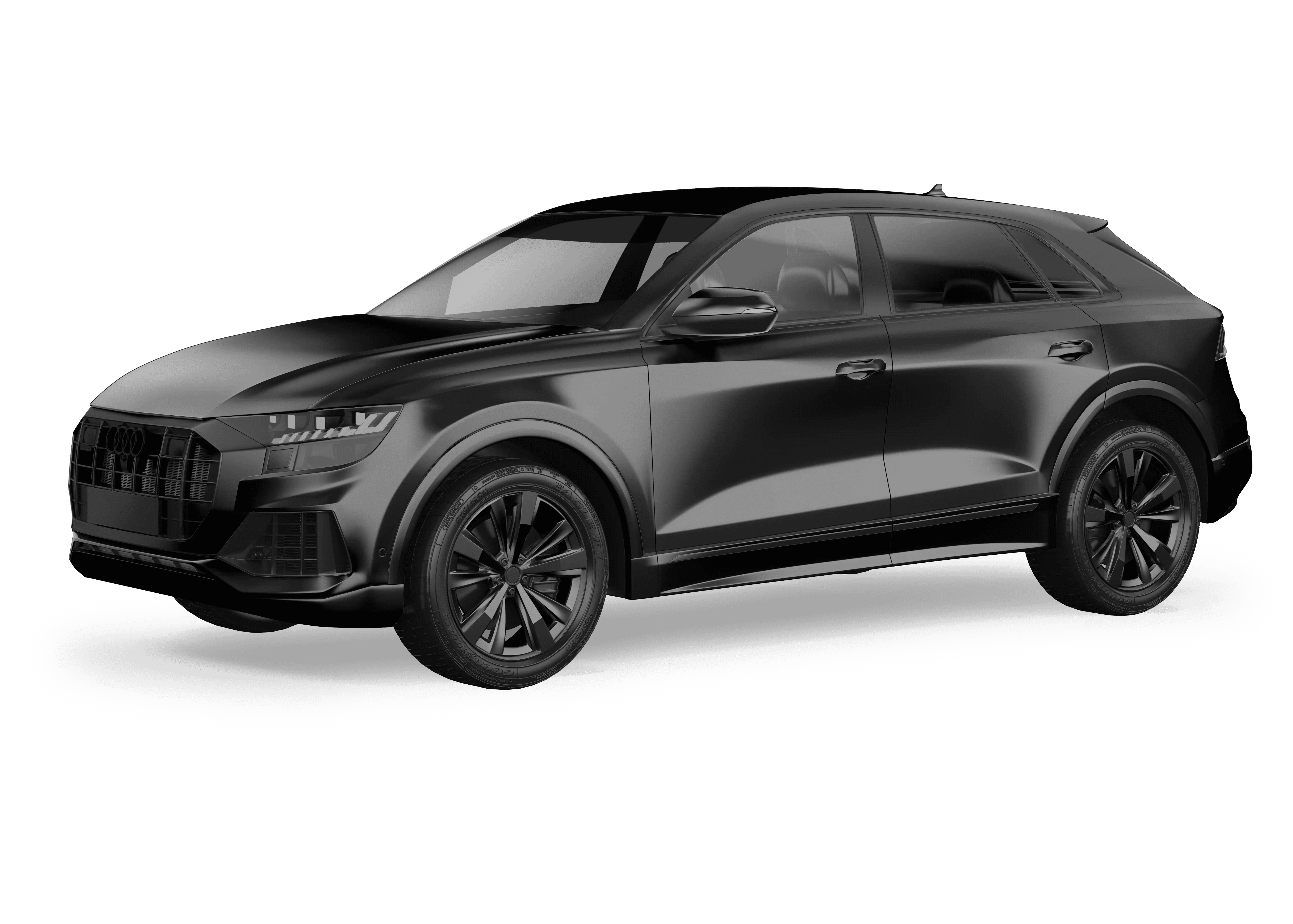 Exklusives Carstyling durch Chrome Delete, Akzentfolierung an Emblemen und Spiegeln zur individuellen Fahrzeugveredelung.