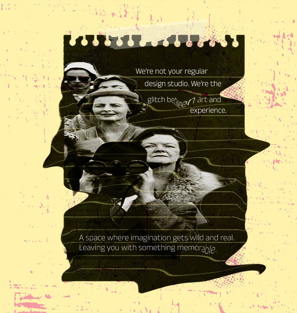 retro outlaw digital artwork that represents an artist collective, team visualeyez