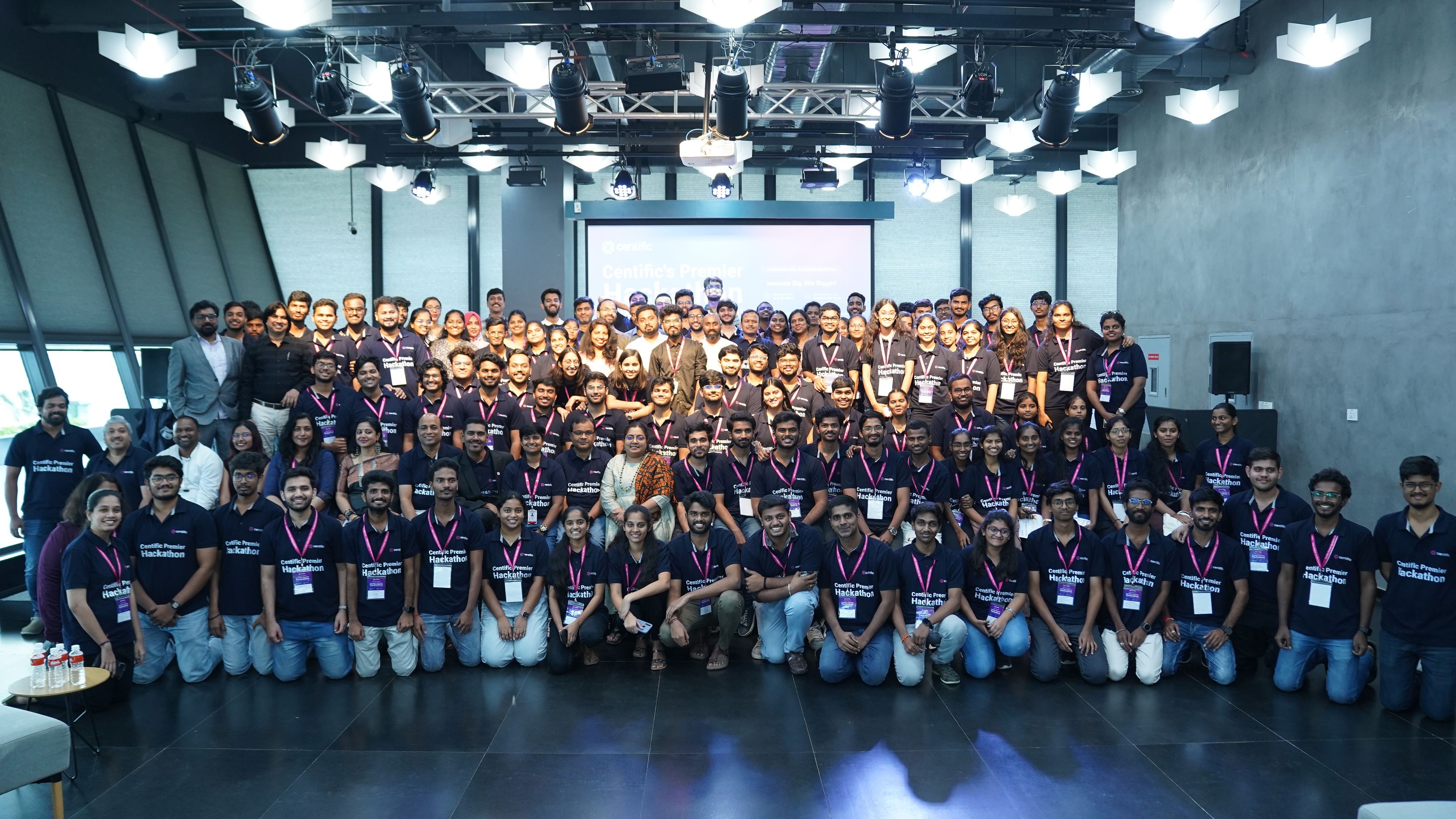 Hackathon participants