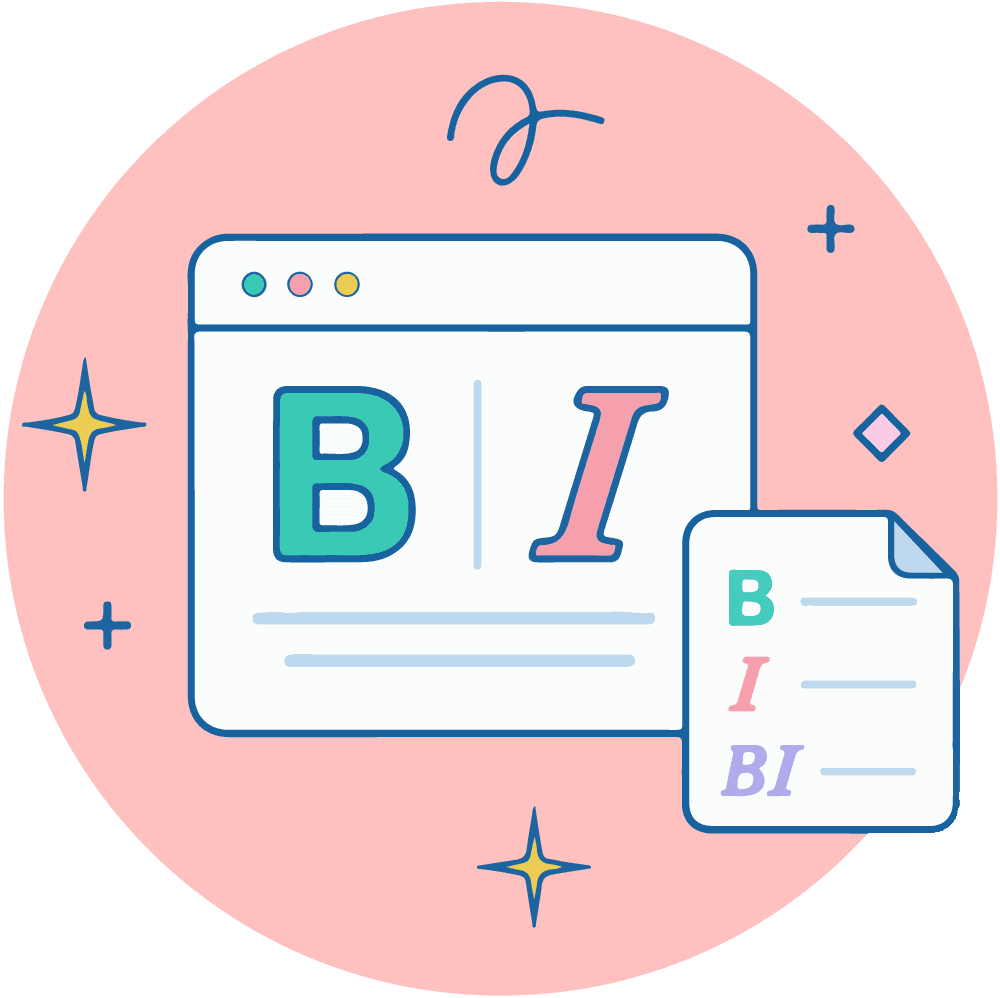 Illustration for features curate posts