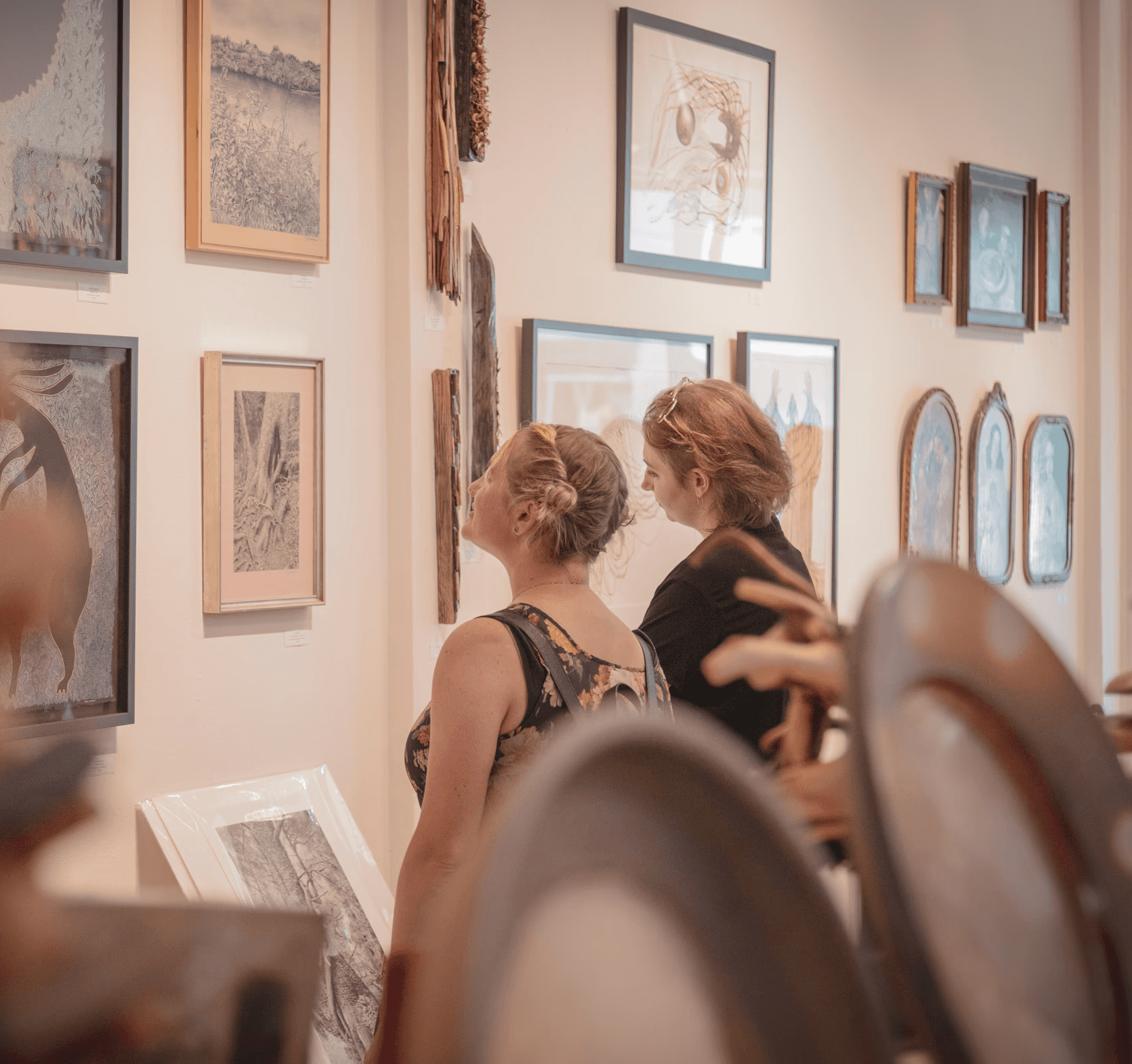 Astoria Art Walk artwork on display