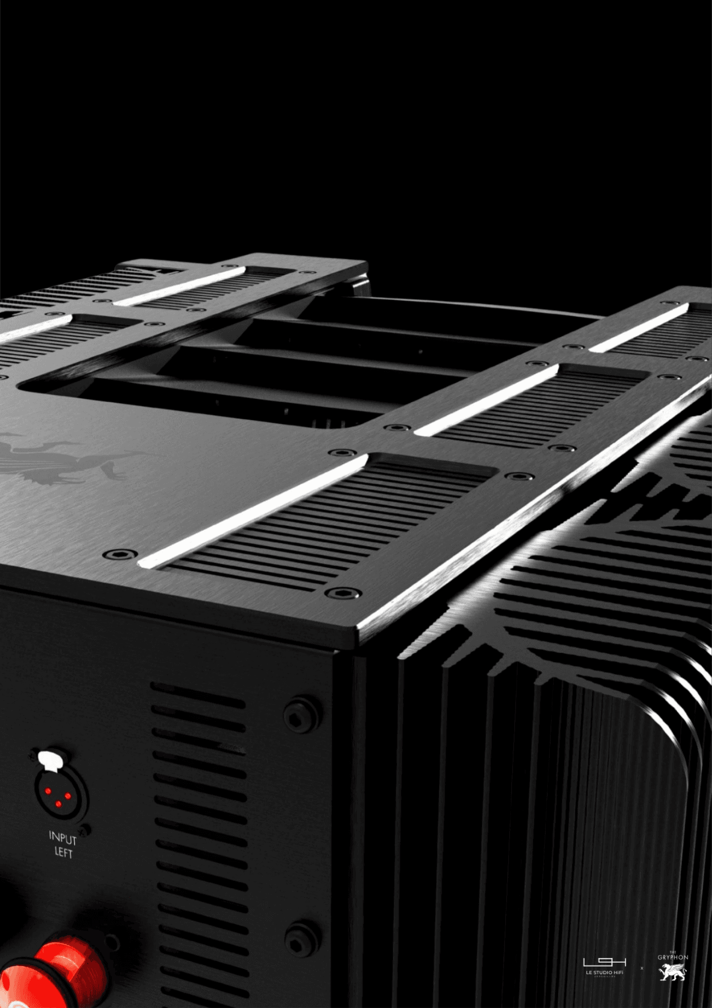 Gryphon Audio Hyperion mono - Back 3/4