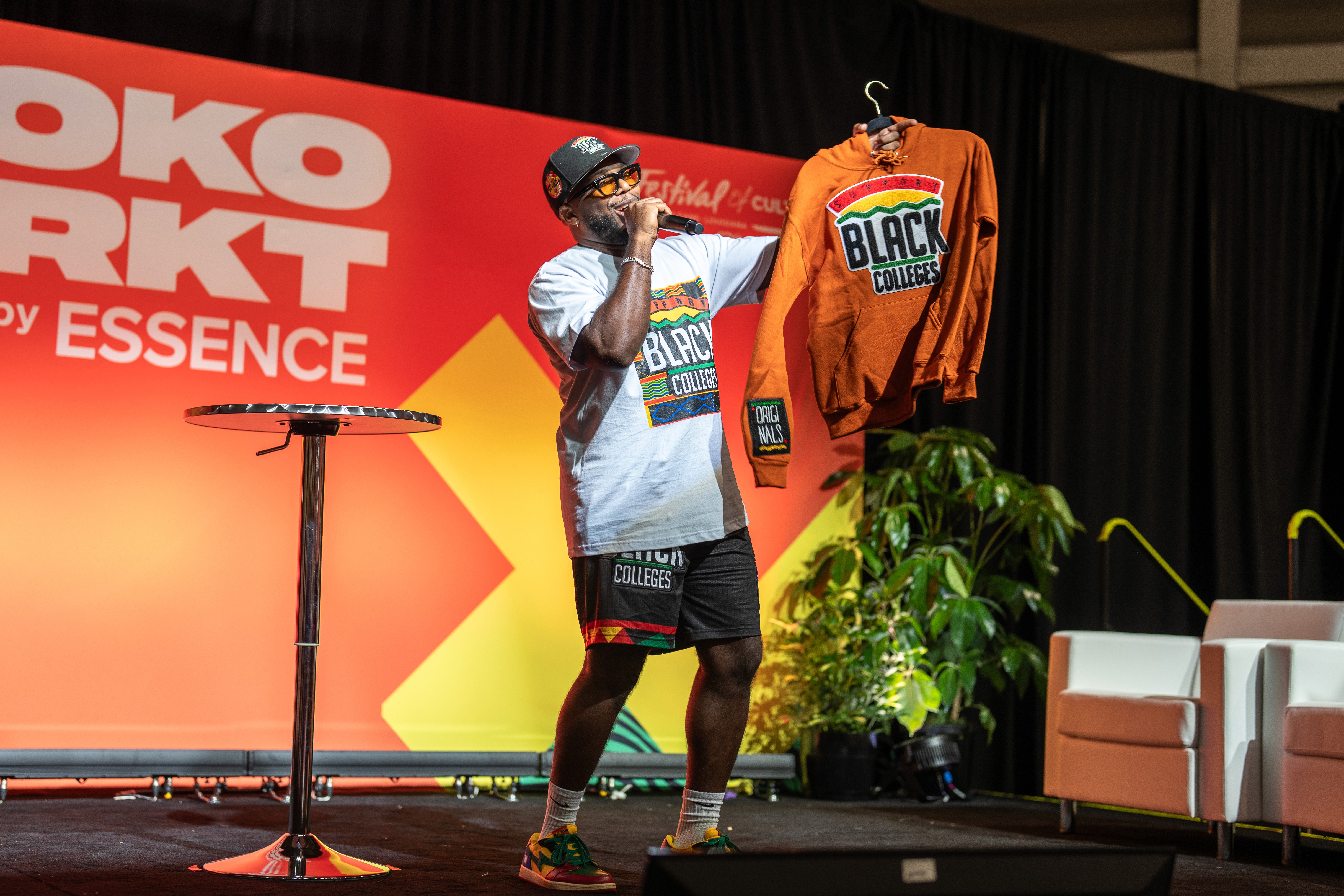 In 2023, I was also  the lead Event Manager to coordinate with over 2,000 vendors to produce the SOKO MRKT. This was a daytime experience ateendees could participate in during the 2023 Essence Festival of Culture. Black Colleges was one of those vendors.