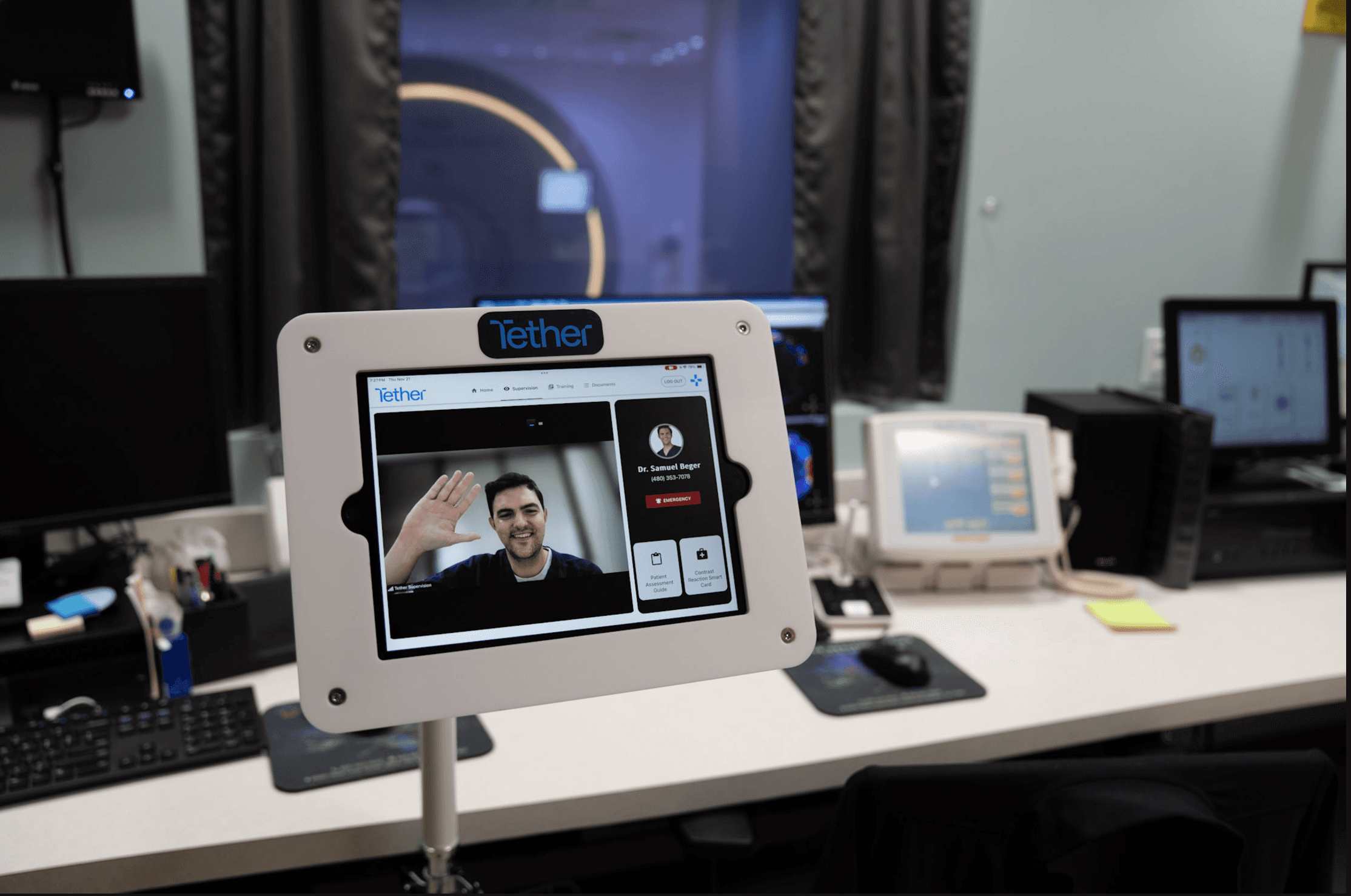A guide covering essential factors for selecting a virtual contrast supervision provider, including assessing needs, software support, clinical oversight, and regulatory compliance.