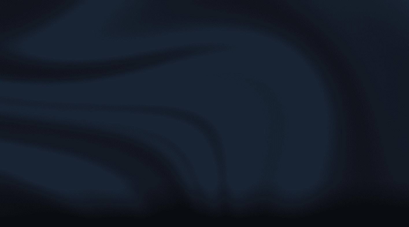 Blue waves on a dark background
