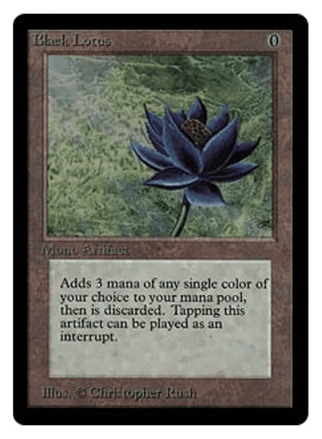 Black Lotus Beta Card