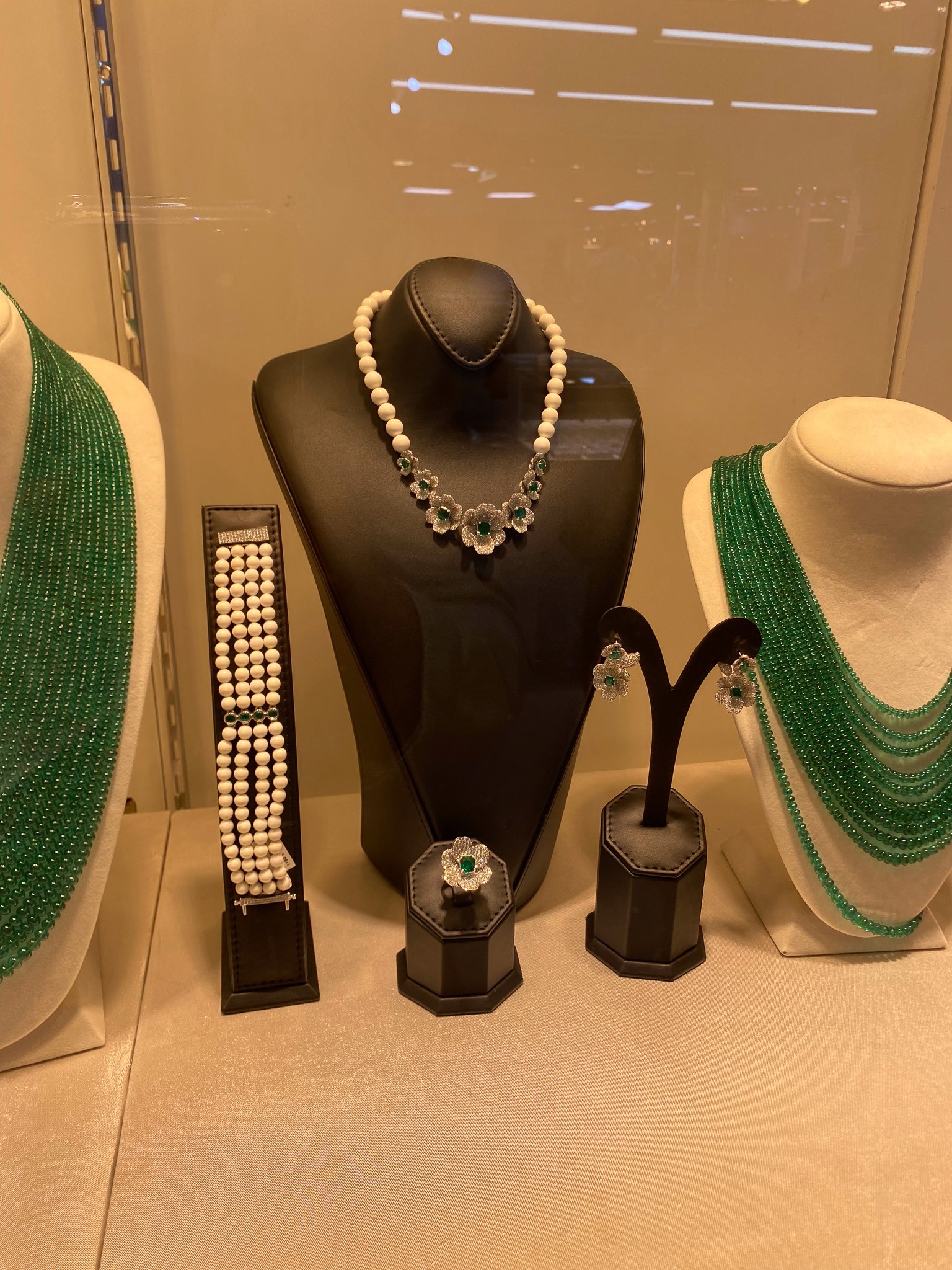 Lab Emerald Exhibition by Lab Grown Dreams.