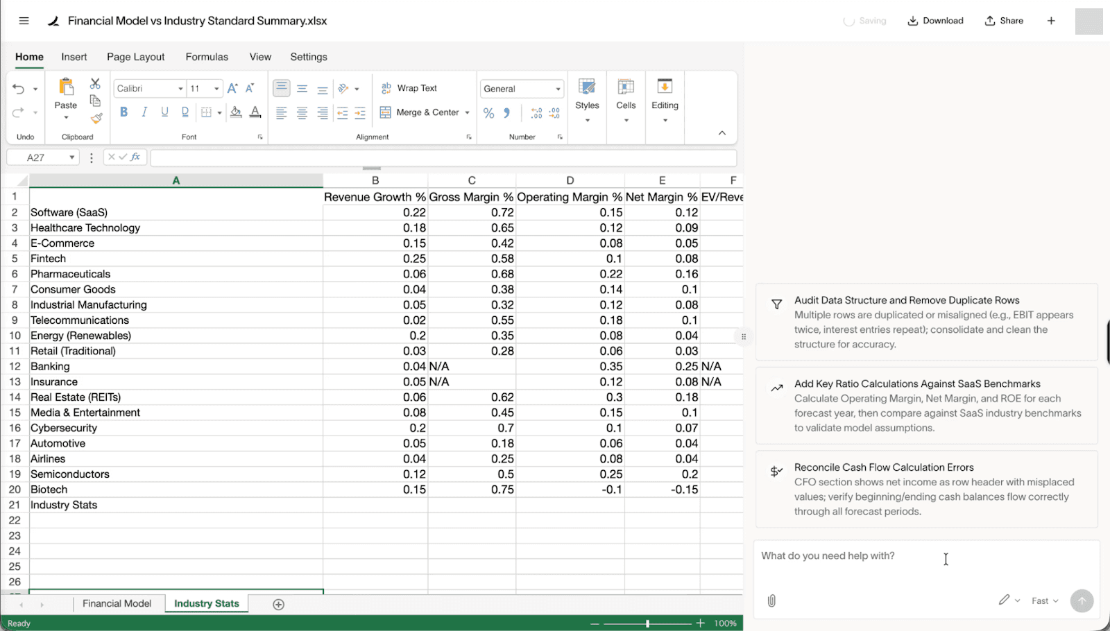 An external reference dataset is added to the workbook.