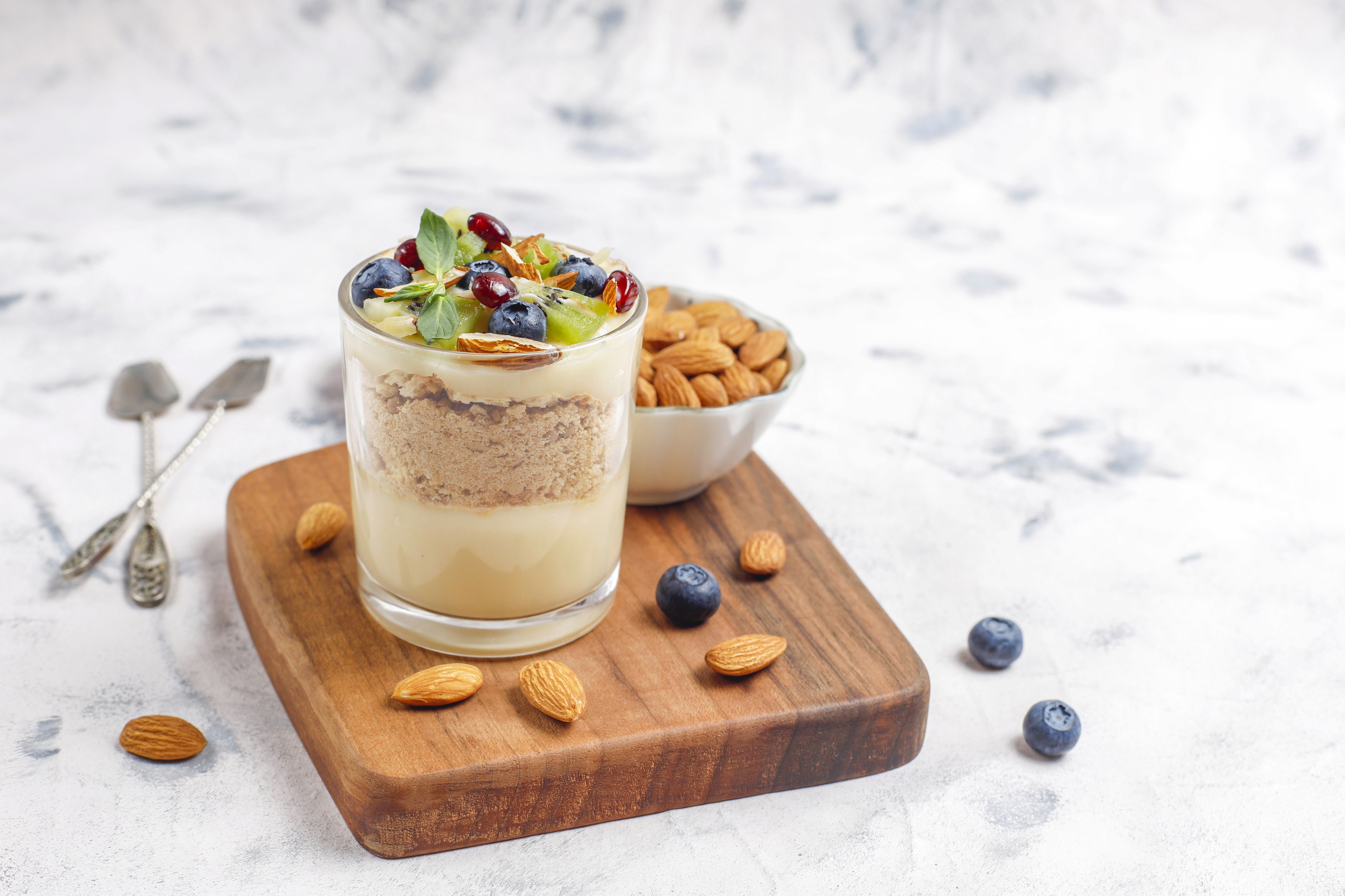 A visual representation of healthy granola