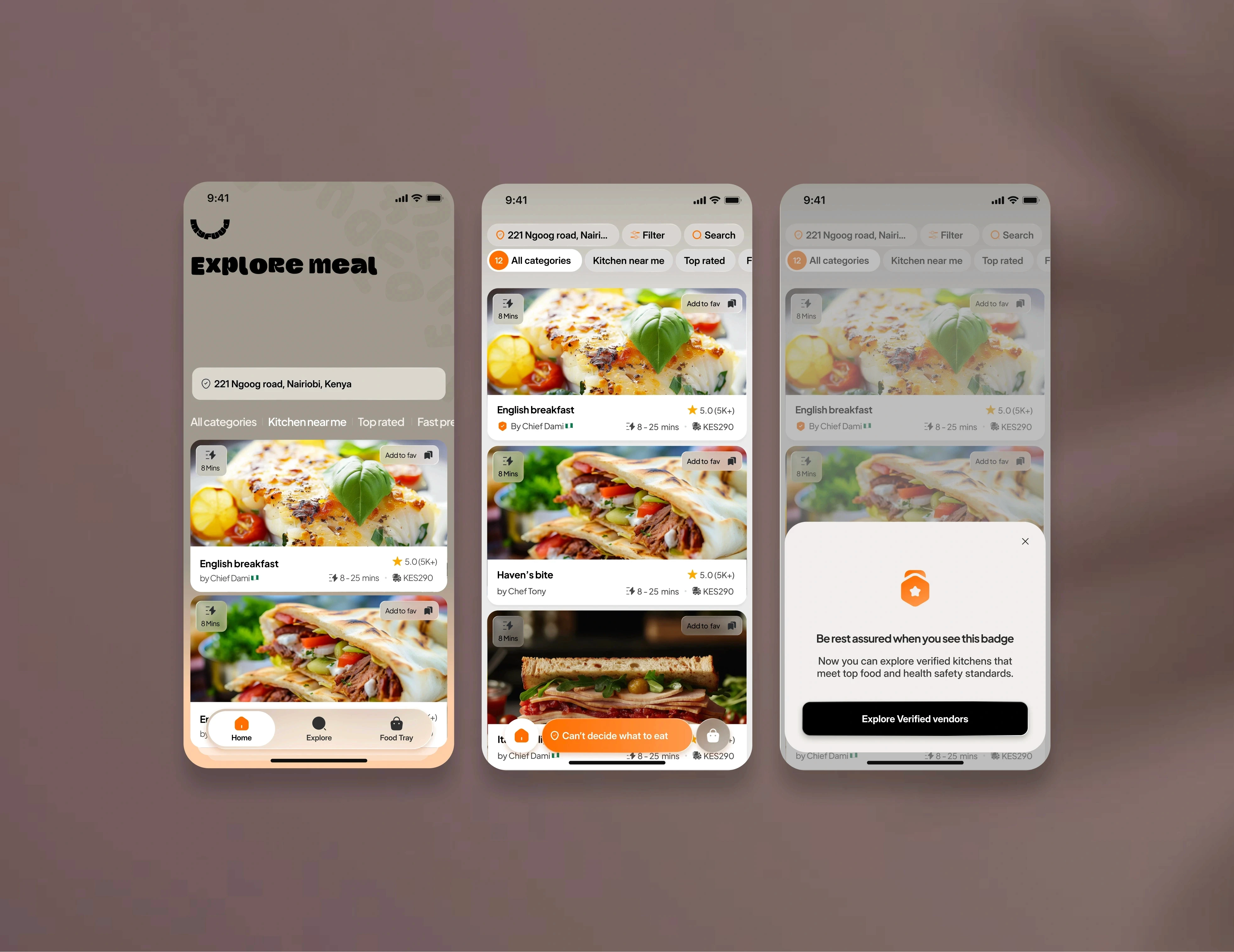 Fuud app by Victor Adedini