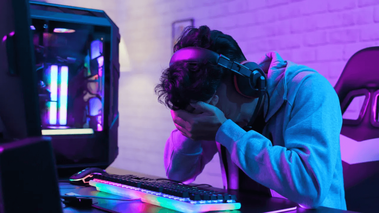 video editor looking sad - YouTube Automation Software