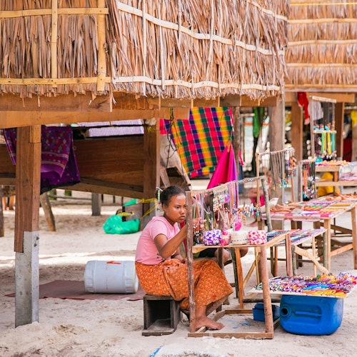 蘇林群島的莫堅村