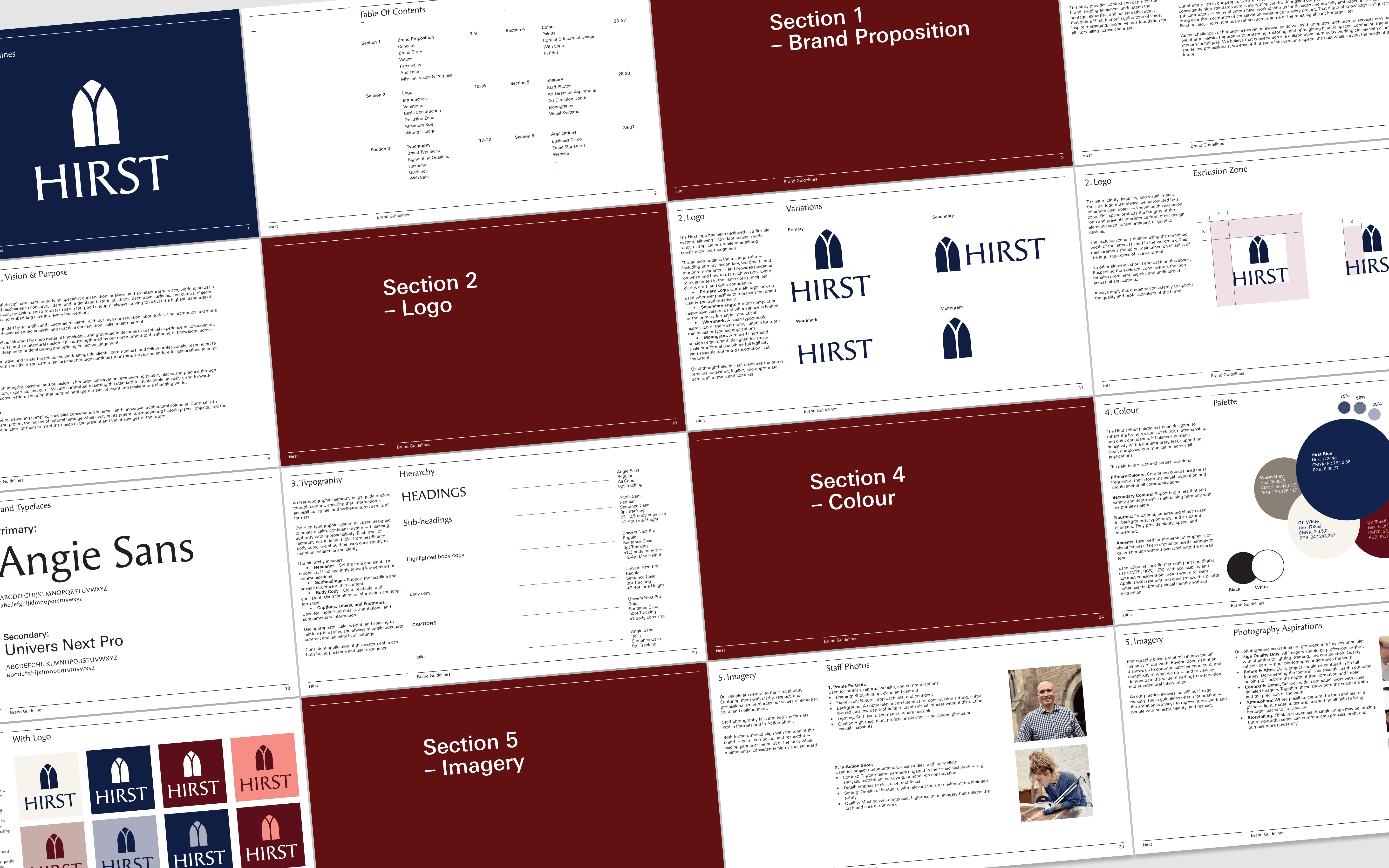 Hirst Conservation – GEORGE COSBY STUDIO | Brand Worlds Built  At Moments Of Change