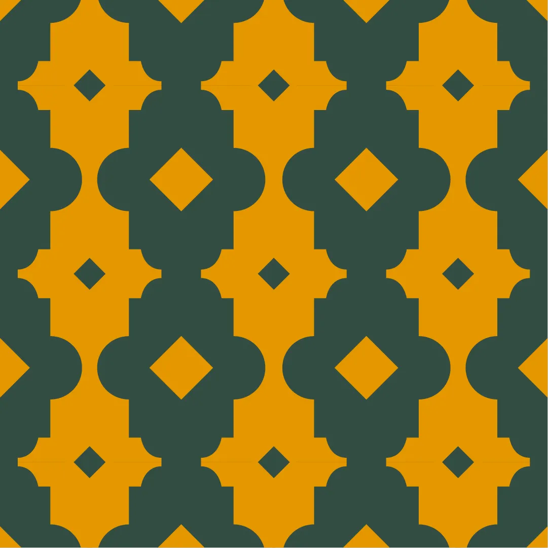 herenta green pattern design