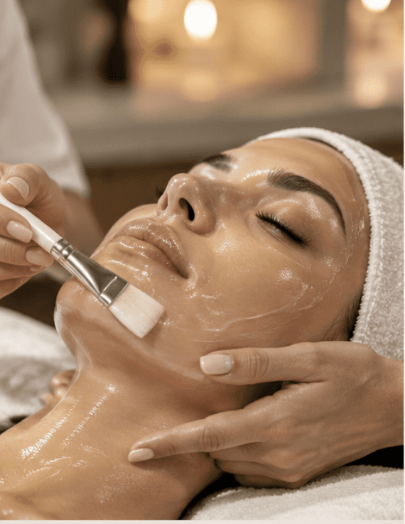 Facials and skincare treatment photograph