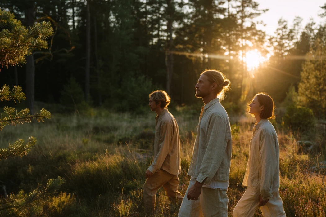 Woman on the background of the city