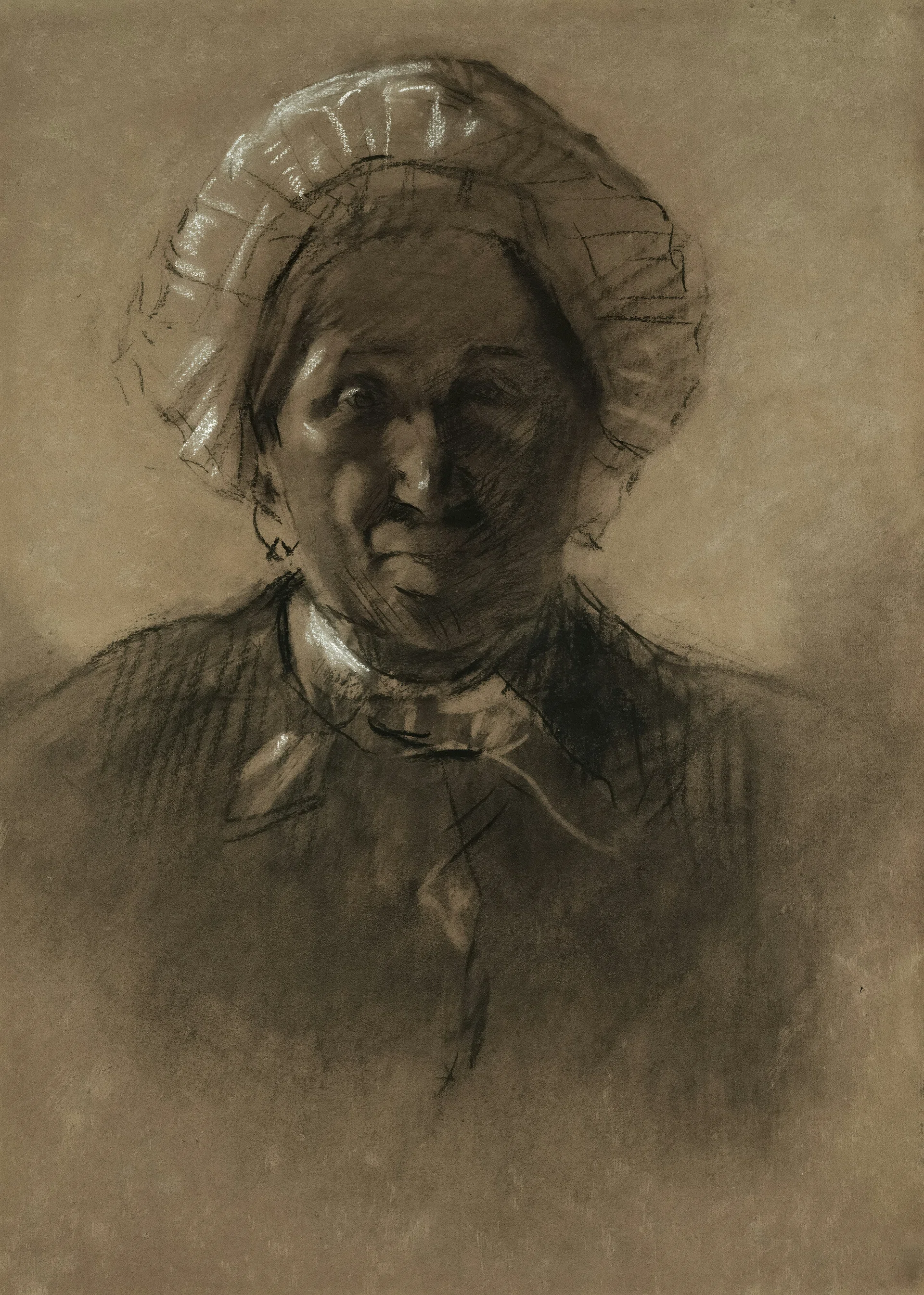 Head of a Peasant Woman