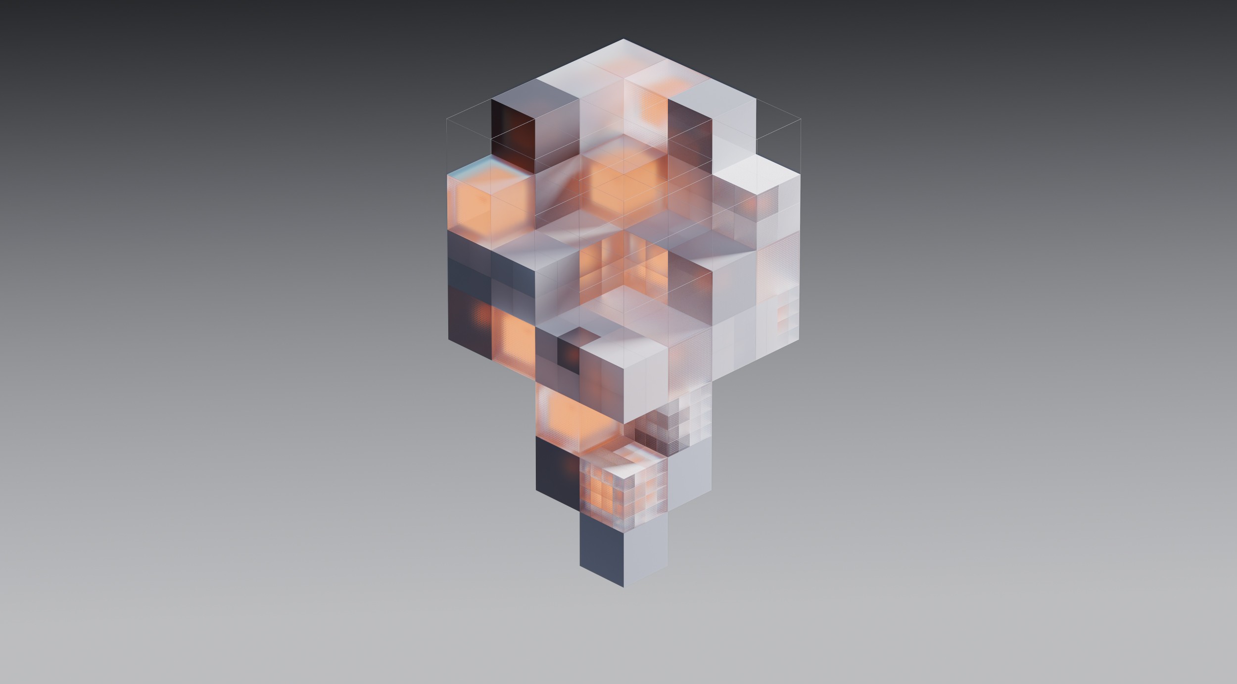 Cinema 4D 3D design, rendered with Redshift, featuring a stylized product design with a modern visual aesthetic.