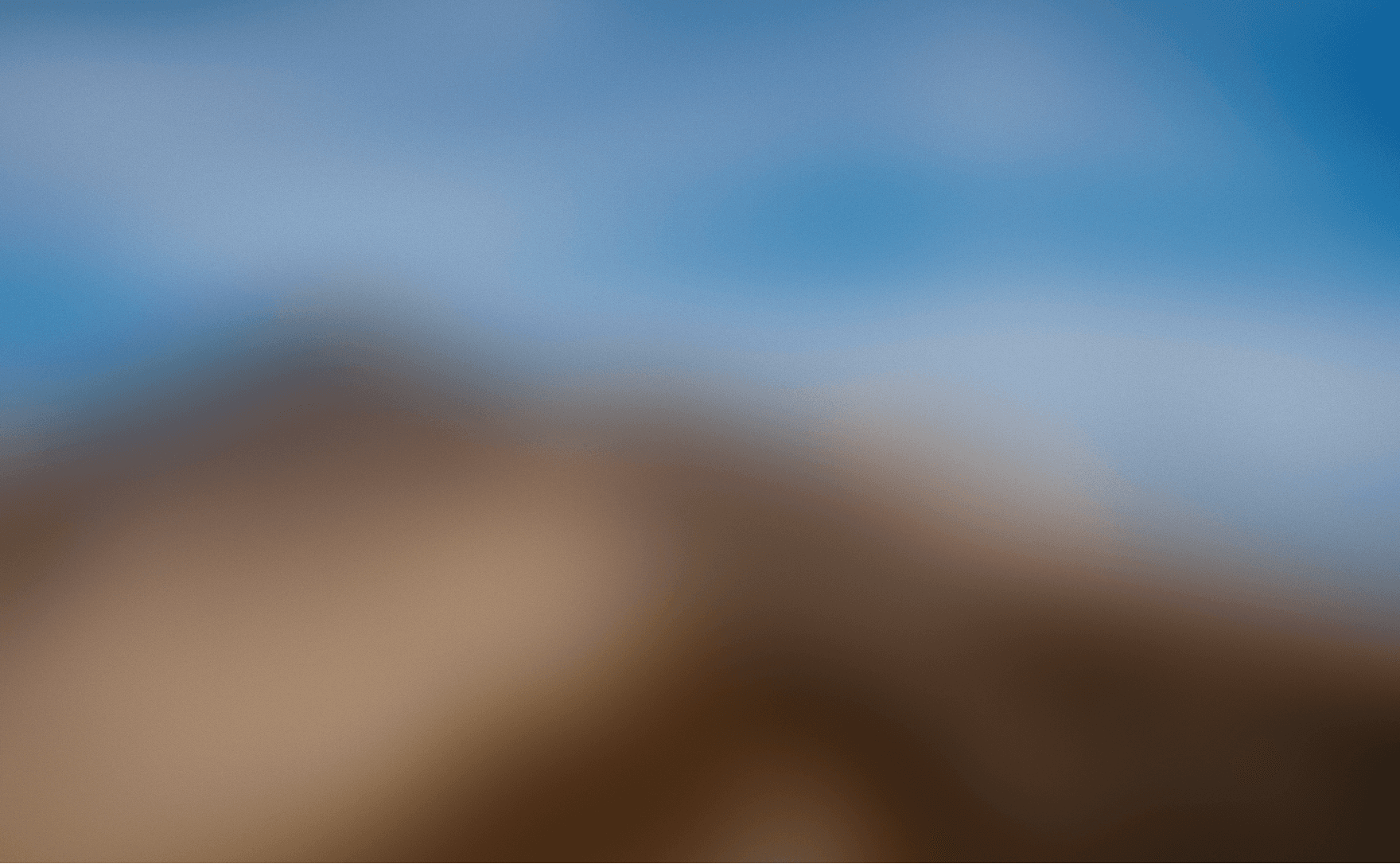 Blurry mountains