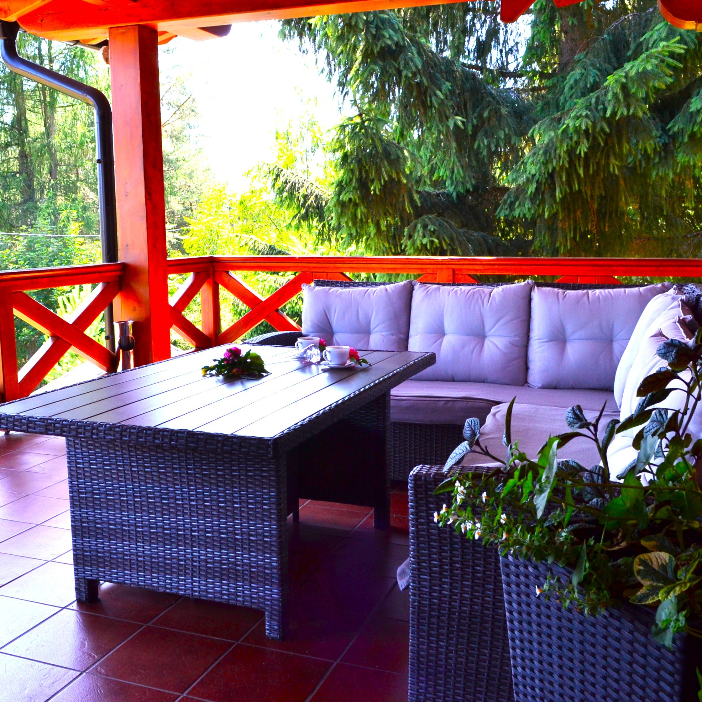 terasa 2 chata Zafír