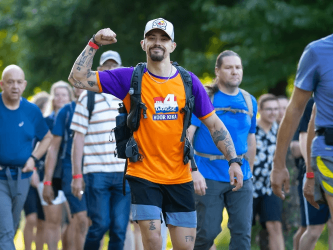 Nijmeegse 4Daagse voor KiKa