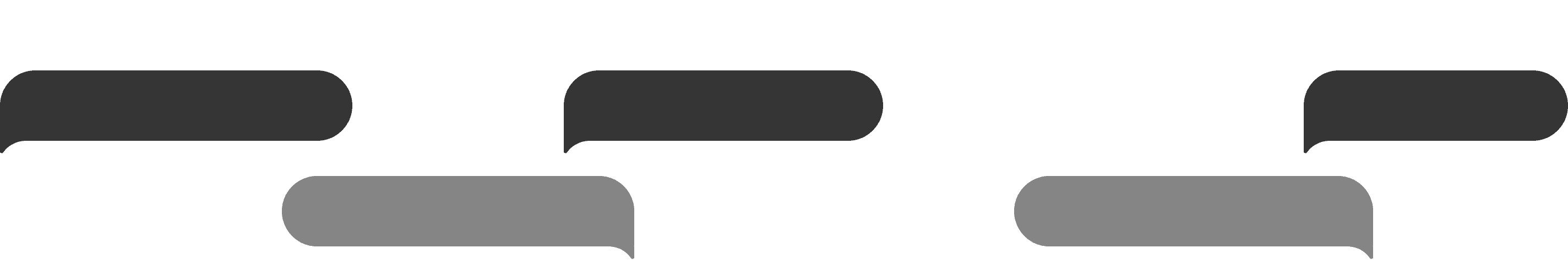 diagram of conversation with a pause