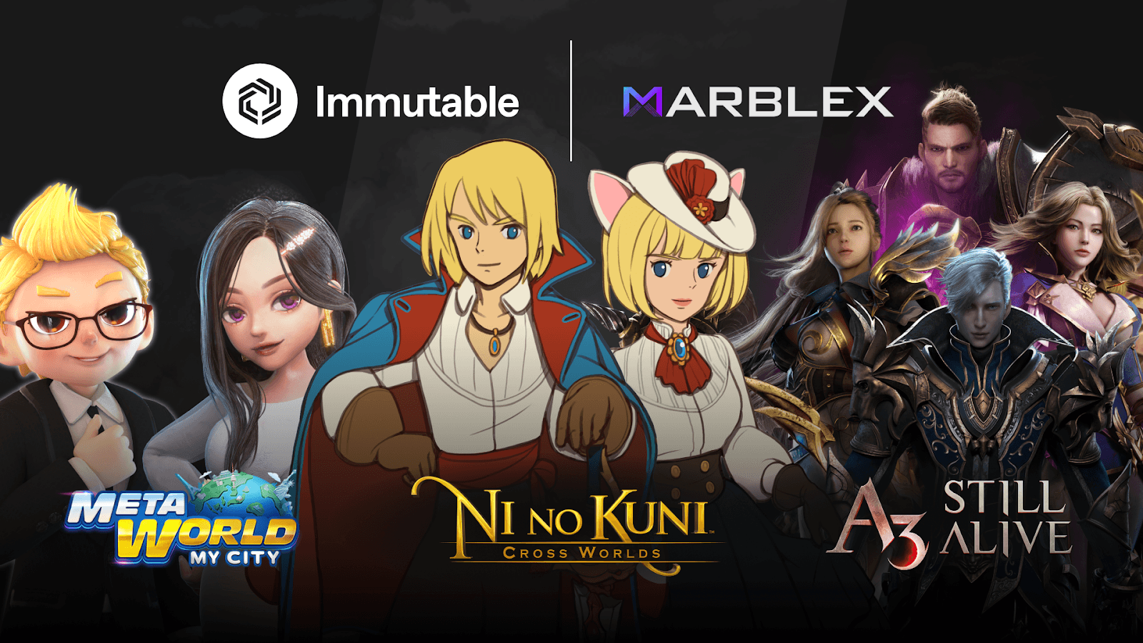 Characters from MarbleX games