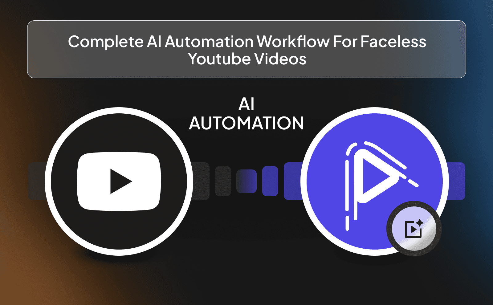 Complete AI automation workflow for faceless Youtube videos