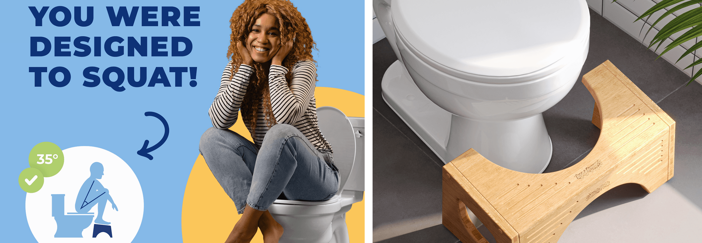 Squatty Potty showcasing successful Amazon sales techniques with unique product design and standout branding.