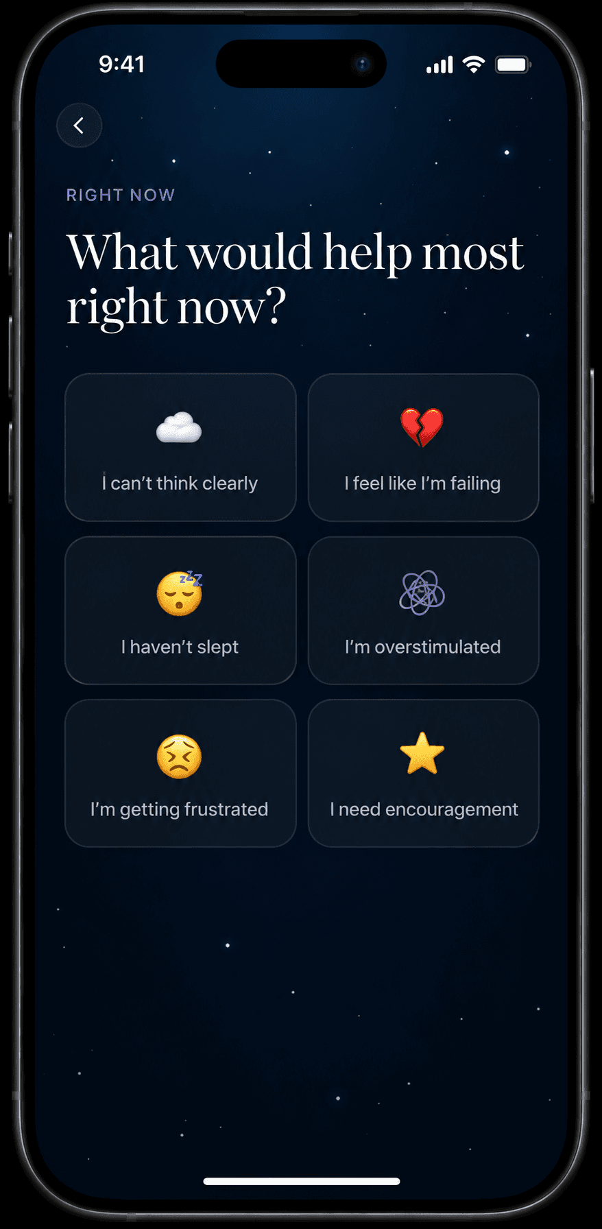 Night Shift app screen 3