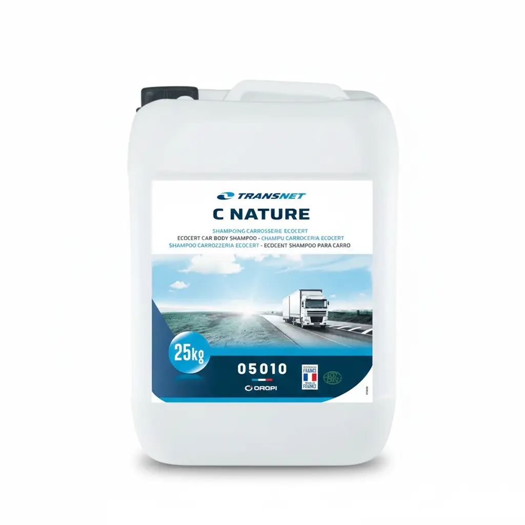 C NATURE - ekologiczny szampon z certyfikatem ECOCERT, neutralne pH 7, odnawialne składniki