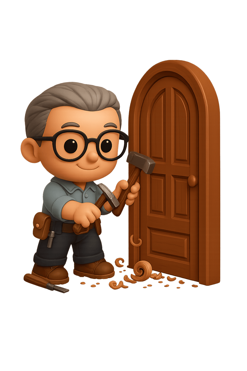 3D Trucrafter woodworker designing door