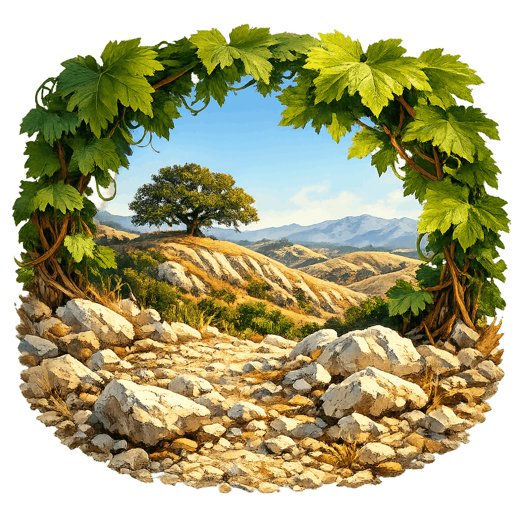 Detailed graphic of the Willow Creek District wine region.