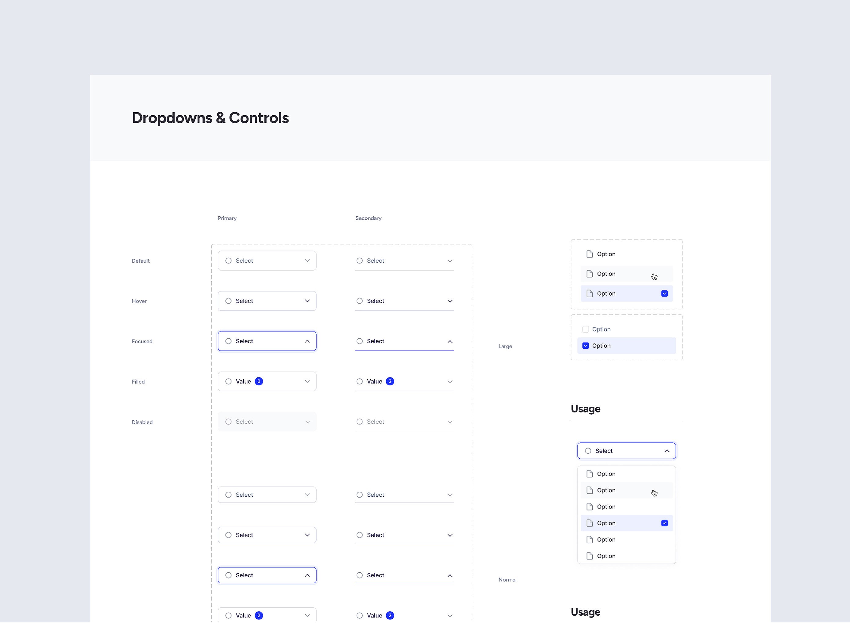 Mosaic Details Screenshot Design Design System