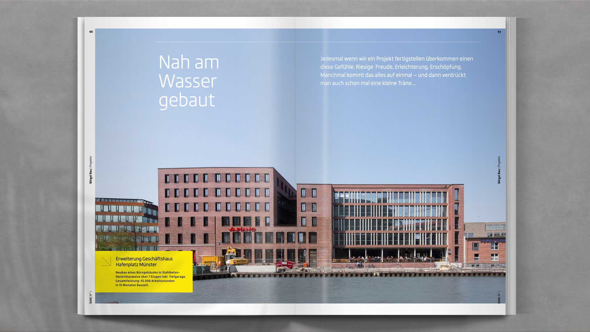 Themenseite zu internationalen Projekten von Börgel Bau – visuell stimmig inszeniert mit Weltkarte, Icons und Bildern aus dem Auslandseinsatz.