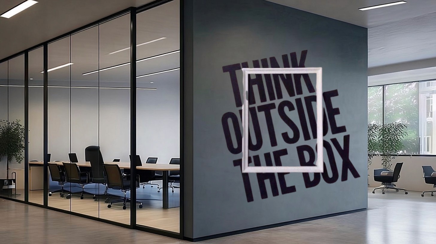 Single tree in a field with light rays.