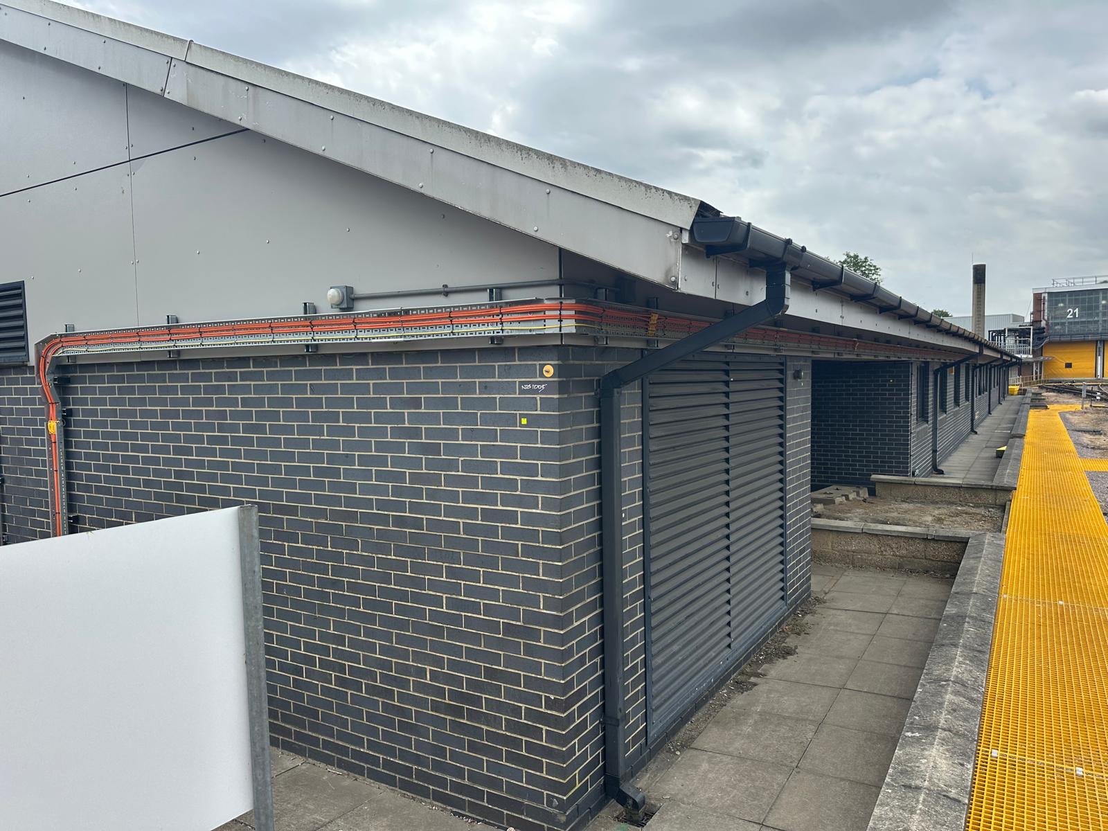 An electrical rail project completed by DPH 