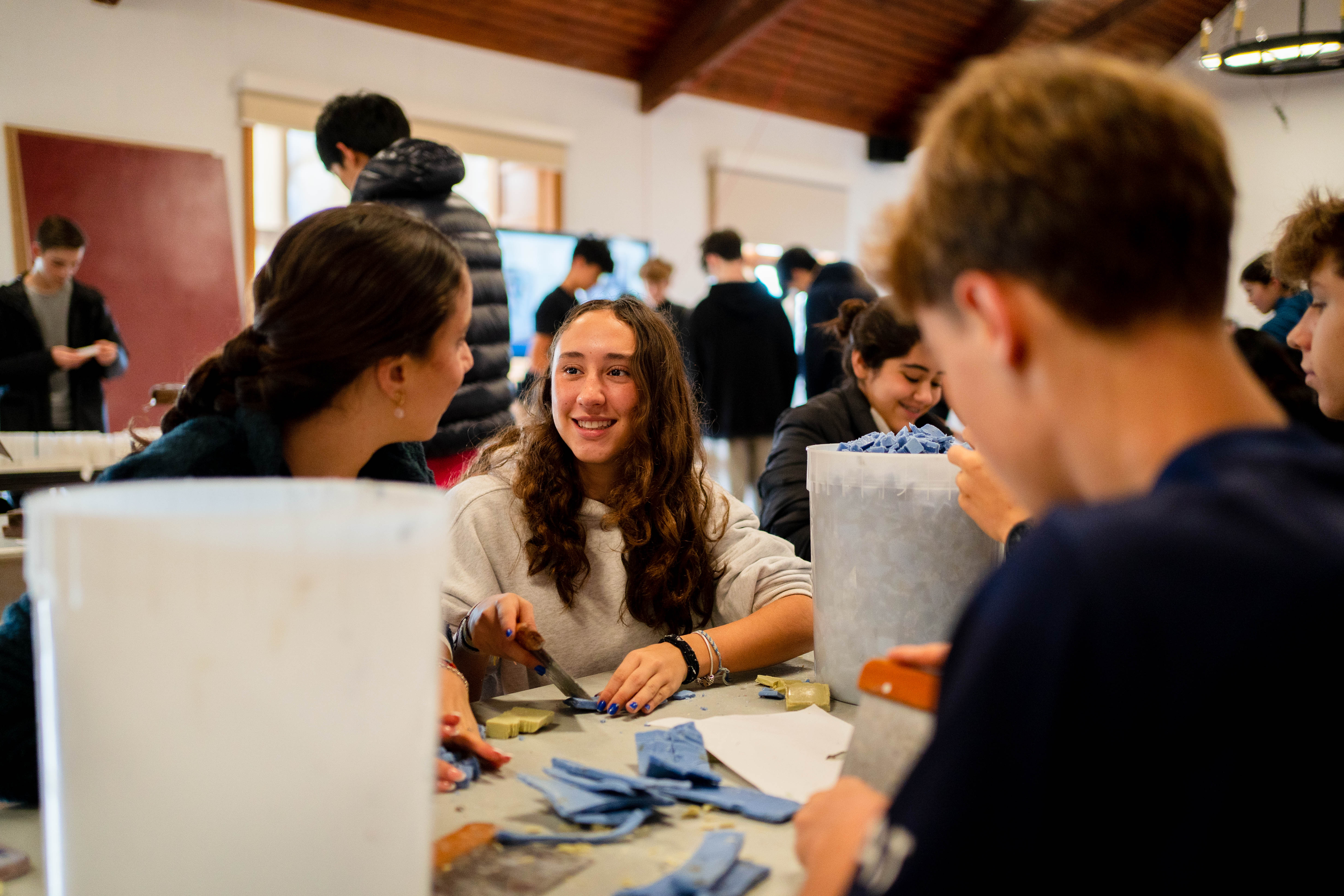 Youth students from st Michael University School, Victoria BC