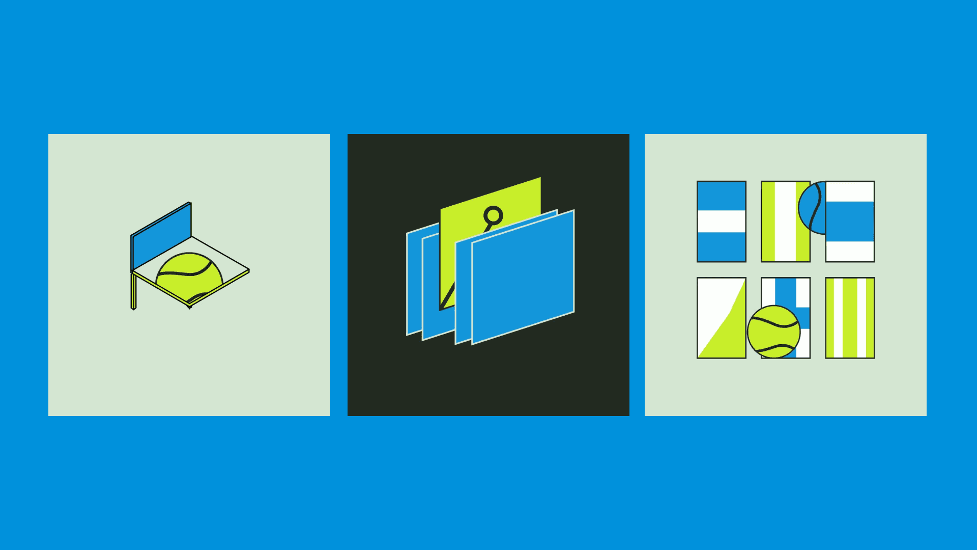 Abstract coloured object