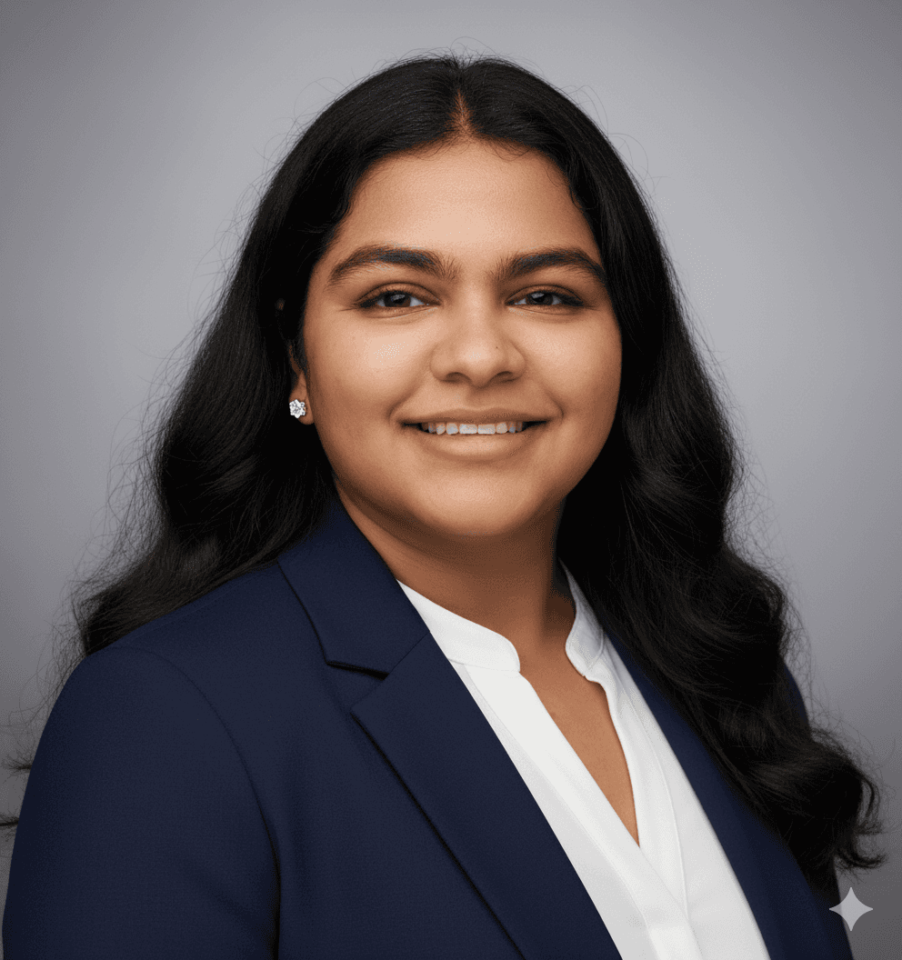 Portrait of portfolio creator – front view