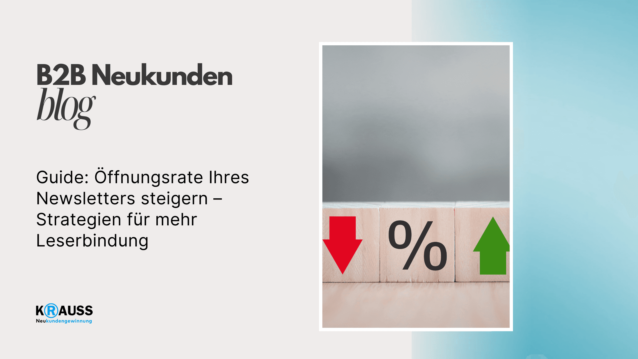 Guide: Öffnungsrate Ihres Newsletters steigern – Strategien für mehr Leserbindung