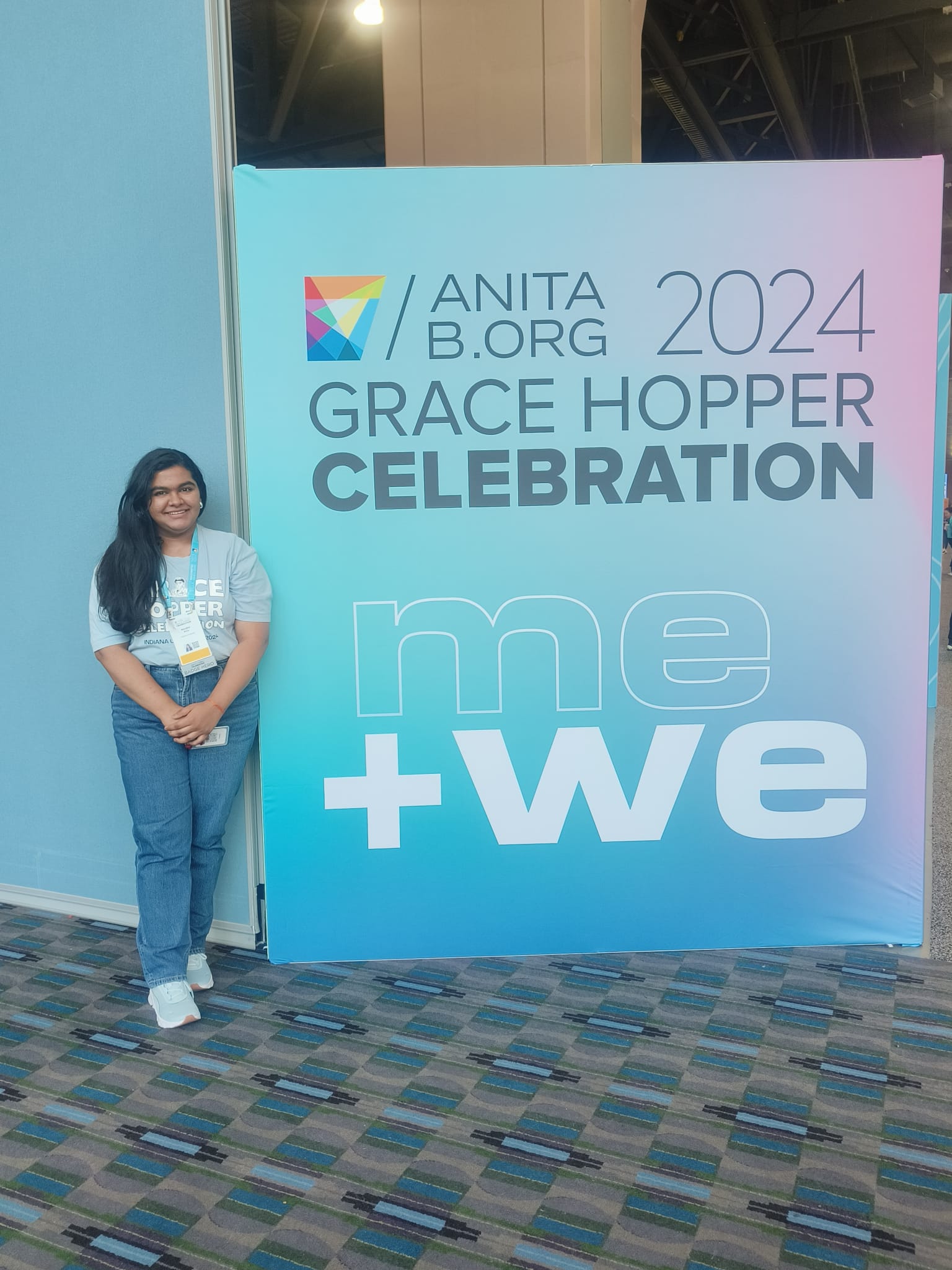 Portrait of portfolio creator – back view