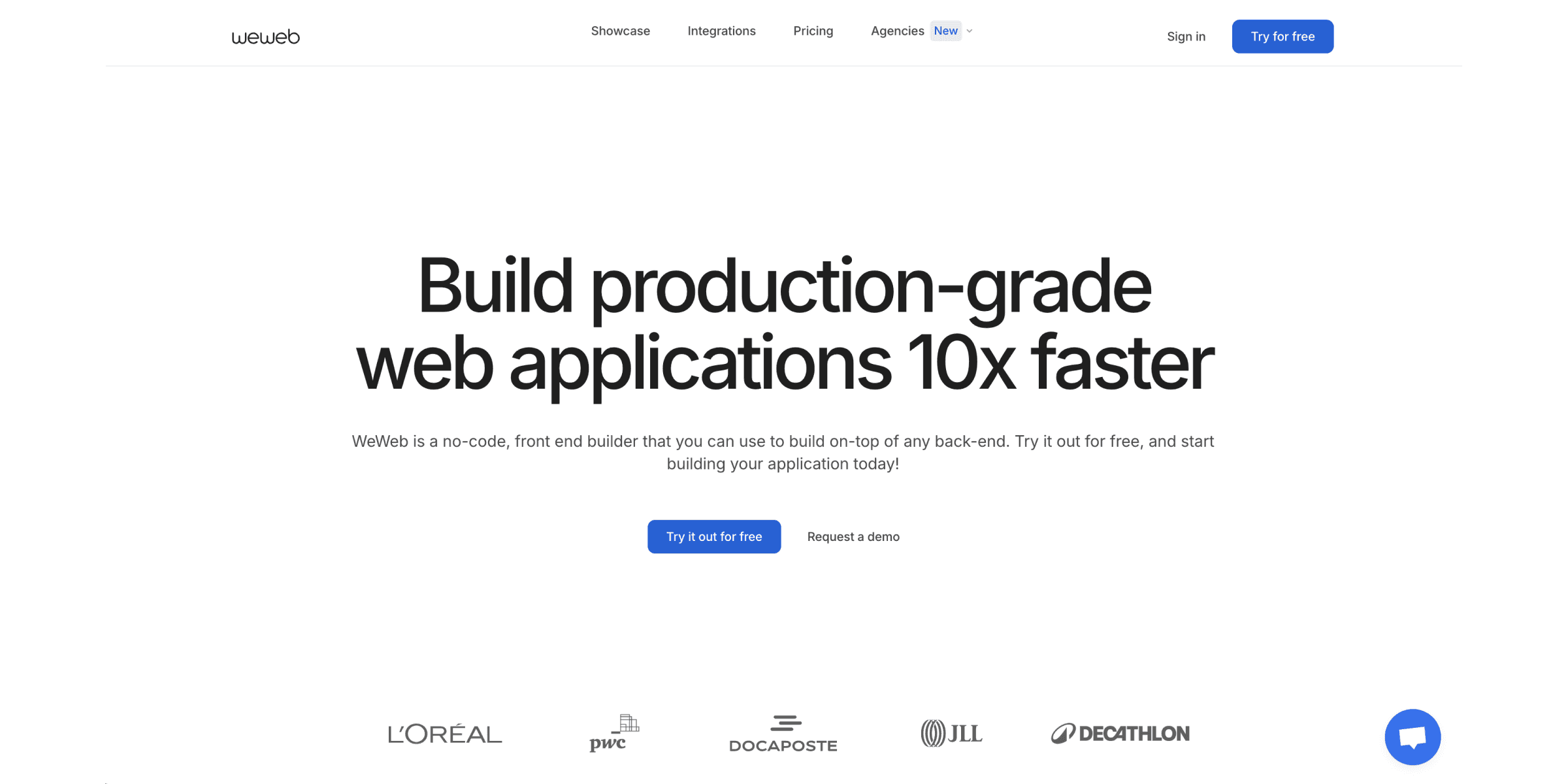 weweb no-code app builder