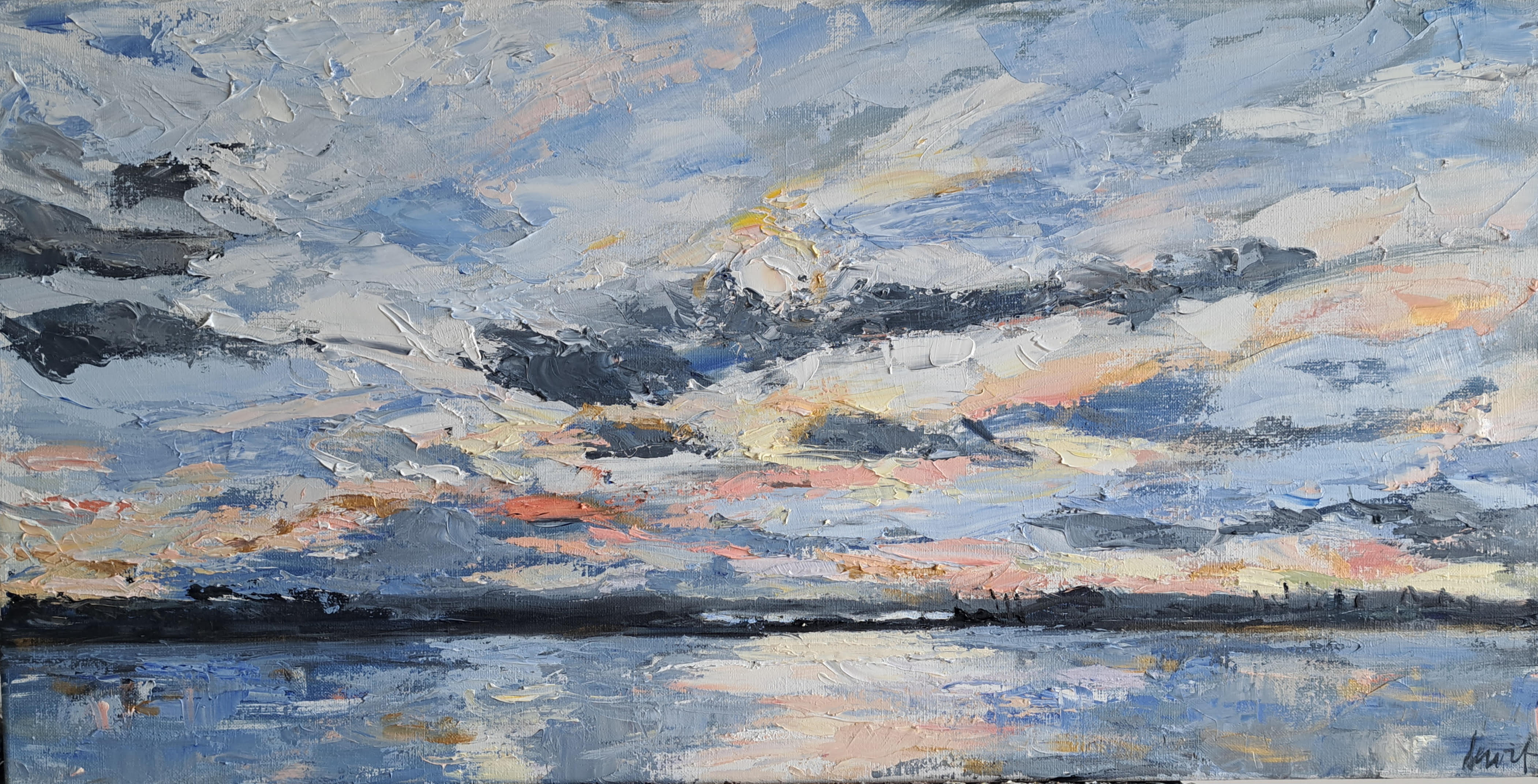 Winterbomen | olieverf op linnen | 50x60cm | 2024