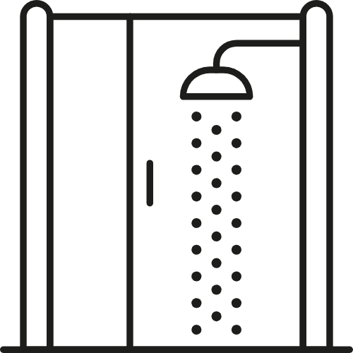 Tub to shower conversion