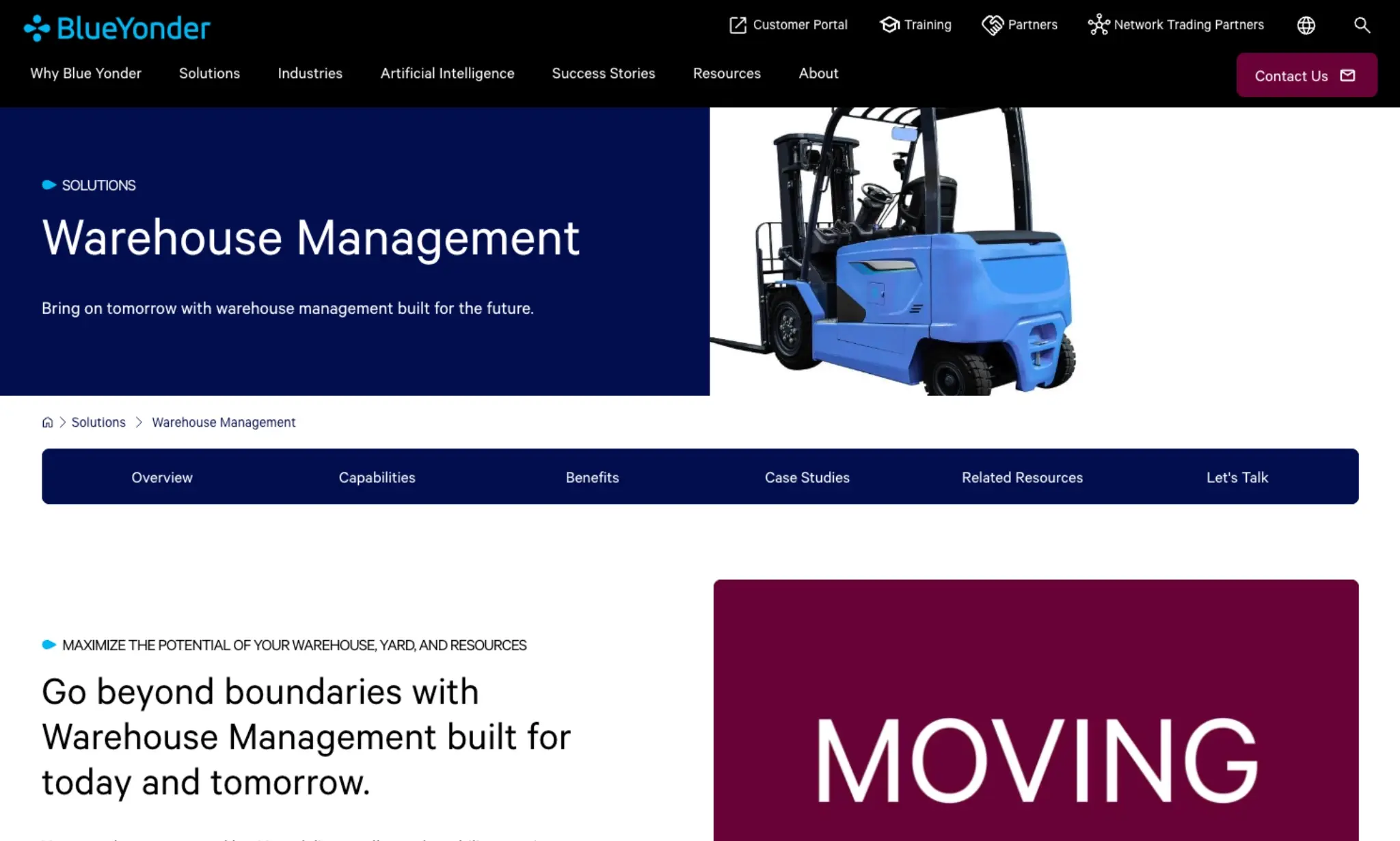 Blue Yonder’s AI-driven platform