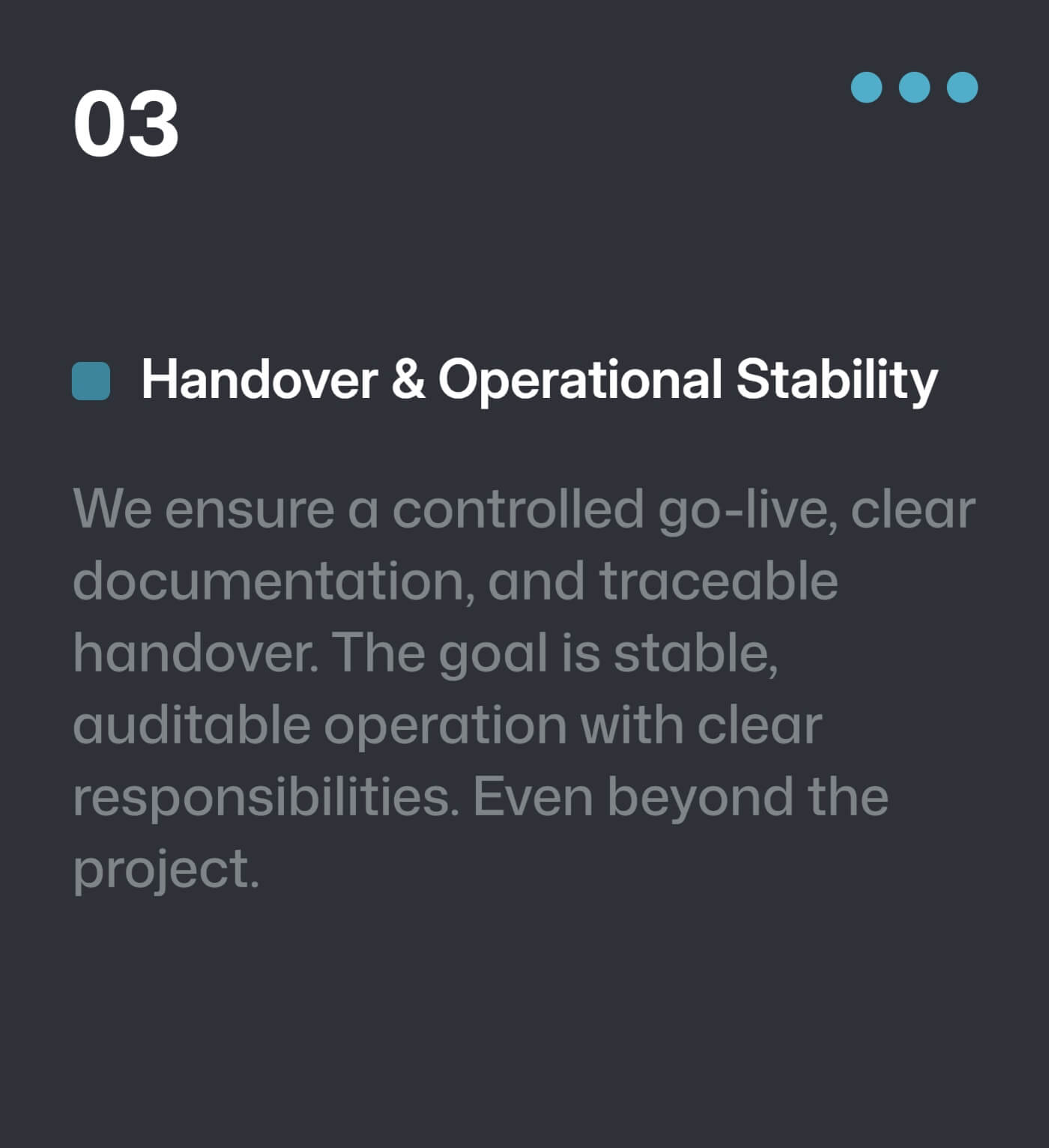 Process Card 03 Darkmode